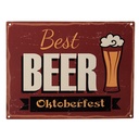 Textschild Rot 33x1x25 cm
