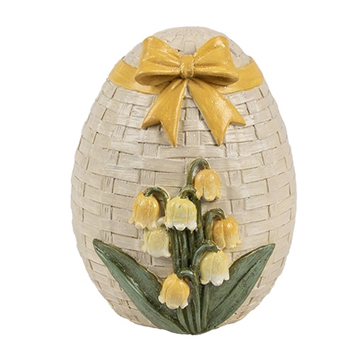 Décoration uf Beige Jaune 9x8x10 cm