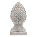 Décoration Ornement Gris Ø 10x19 cm