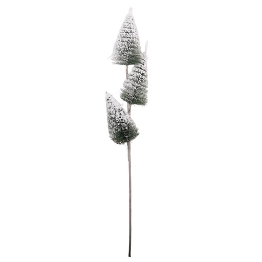Decorazione Albero di Natale Bianco Verde 10x7x55 cm