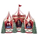 Boîte à musique Cirque avec LED Rouge Vert 45x27x37 cm / 3xAA