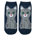 Chaussettes Bleu Gris 36-41
