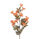Decorazione ramo con fiori Arancio 100 cm