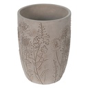Flower Pot Inside Grey, Beige Ø 18x25 cm