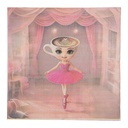 Serviettes en papier Rose Beige 33x33 cm (20)