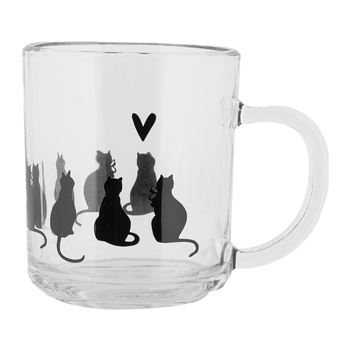 Teeglas Transparent 11x8x9 cm / 200 ml