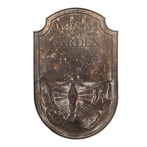 Porte-plante Marron 23x10x36 cm