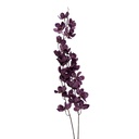 Rami Artificiali Decorativi con fiori Viola Marrone 10x10x110 cm