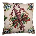 Federe Cuscini Beige Rosso 45x45 cm