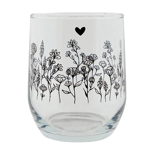 Drinking glass Ø 8x9 cm / 300 ml