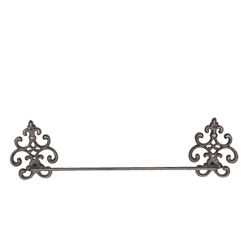 Porte-serviettes Marron 58x6x15 cm