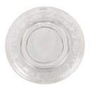 Geschirr Frühstuckteller Transparent Ø 15x1 cm