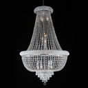 Lustre 15 lumières Transparent Ø 60x100 cm E14/max 15x40W