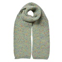 Scarf Women Green 14x146 cm