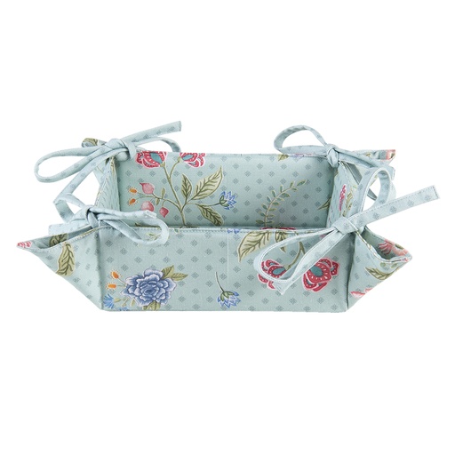 Bread Basket Blue, Green 35x35x8 cm