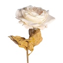 Decorazione ramo con fiori Bianco 63 cm
