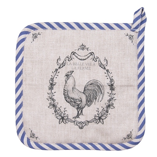 Topflappen Beige 20x20 cm
