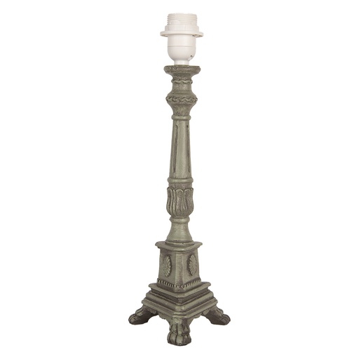 Clayre & Eef Lampenvoet 14x14x42 cm Groen Hout