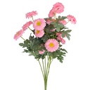 Decoratie tak met bloemen 89 cm