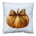 Cuscino imbottito Grigio Arancio 45x45x4 cm