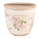 Pot de fleurs d'intérieur Rose, Beige Ø 18x17 cm