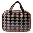 Toiletry Bag Women Black, Beige 24x9x19 cm