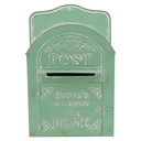 Letterbox Wall Green 30x12x45 cm