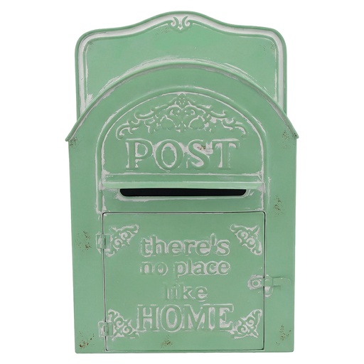 Wandbriefkasten Grün 30x12x45 cm