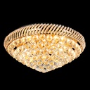 Ceiling Lamp Crystal Transparent Ø 60x25 cm E14/max 12x40W