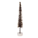 Decorazione Albero di Natale Marrone Color oro Ø 5x25 cm