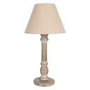 Table Lamp Brown Beige Ø 23x45 cm E27/max 1x40W