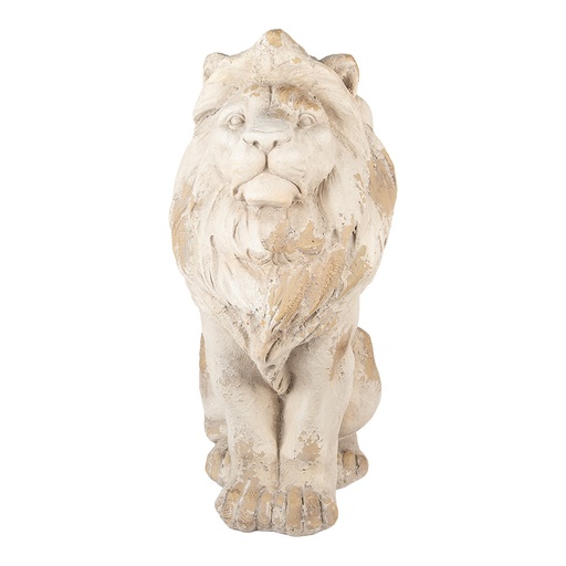 Decorativa Leone Beige Marrone 50x30x62 cm