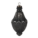 Boule de Noël Couleur argent Gris Ø 11x22 cm