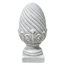 Deko Ornament Grau Ø 15x28 cm