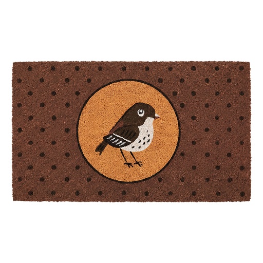 Paillasson intérieur Marron 75x45x1 cm