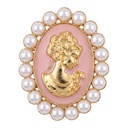 Broche goudkleurig
