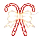 Wandlampe Rot Weiß 14x3x31 cm