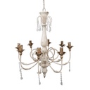 Lampe suspendue Beige Ø 68x82 cm E14/max 8x25W