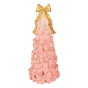 Décoration gâteau Rose Couleur or Ø 12x29 cm