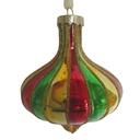 Kerstbal Ø 8x10 cm