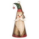 Decoratie hanger kerstman Ø 16x38 cm