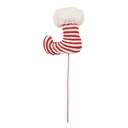 Decoratie laars 13x6x41 cm