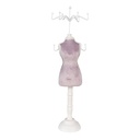 Boîte à bijoux Violet Ø 12x39 cm