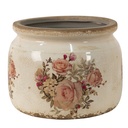 Decoratie bloempot Ø 20x15 cm