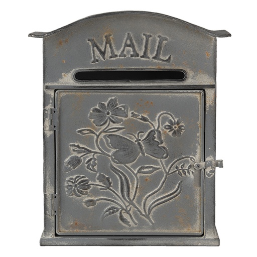 Letterbox Wall Grey 26x10x31 cm