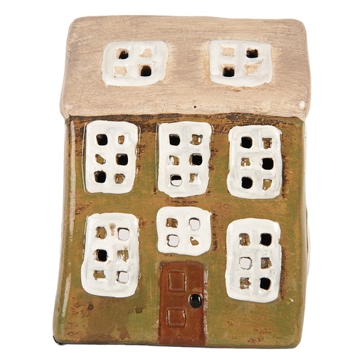 Decoratie huisje 10x7x14 cm