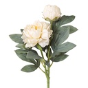 Decoratie tak met bloemen 73 cm