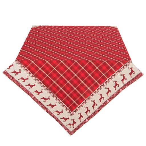 Christmas Tablecloth Red 130x180 cm