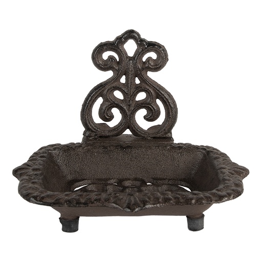Soap Dish Brown 15x11x11 cm
