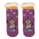 Chaussettespour enfants Violet Beige one size